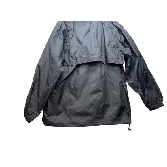 Proedge Mens Detroit Red Wings Pullover Windbreaker Jacket L Black - Picture 10 of 12